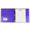 JAM Paper 1.5" Glass Twill Plastic 3-Ring Binder